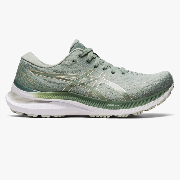 ASICS Women's Gel-Kayano 29 - Slate Grey/Champagne - Picture 1 of 11